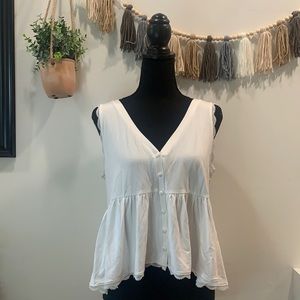 Forever 21 peplum tank